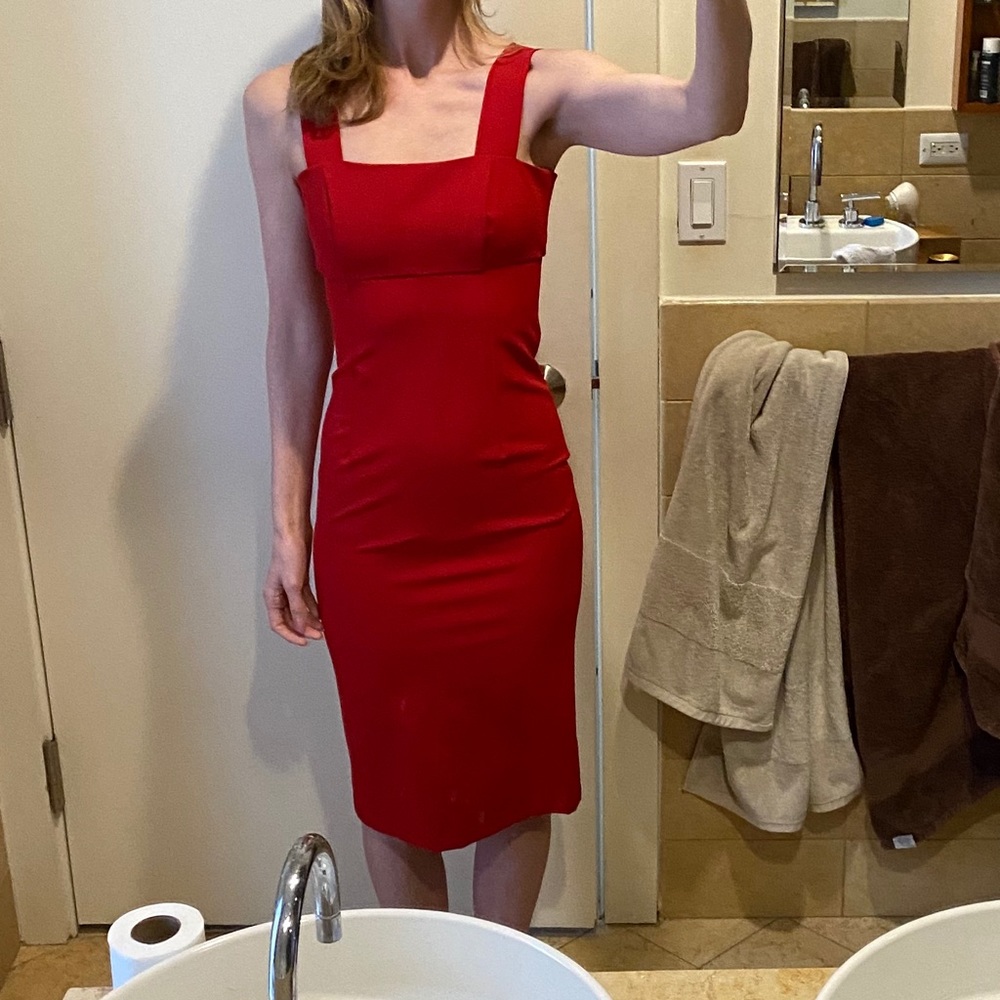 🔥 DRESS!!! Bardot red dress